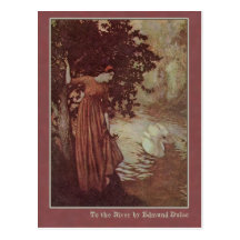 Edmund Dulac Illustrates Edgar Allan Poe Post Cards