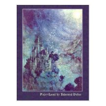 Edmund Dulac Illustrates Edgar Allan Poe Postcards
