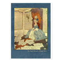 Edmund Dulac Illustration from The Snow Queen Postcard