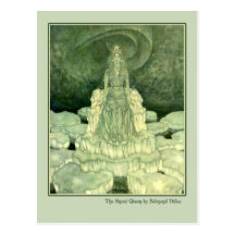 Edmund Dulac Illustration from The Snow Queen Post Card