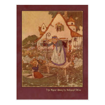 Edmund Dulac Illustration from The Snow Queen Postcard
