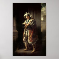 Edmund Kean  as Richard III, 1814 Print