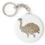 Edna Emu Keychain