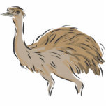 Edna Emu Photo Cut Out
