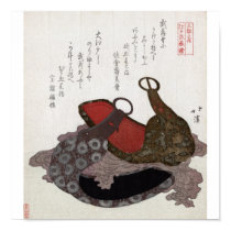 Edo Musashi saddle stirrup. posters