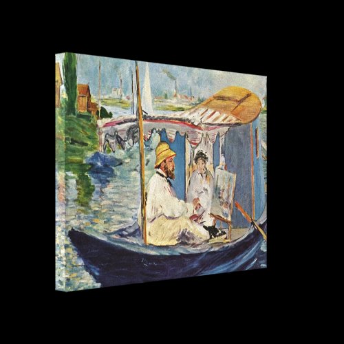 edouard Manet - Canale Grande in Venice Stretched Canvas Prints