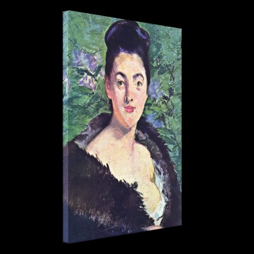 edouard Manet - Dame in Furs Canvas Prints
