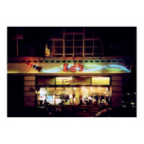 Ed's Diner in Soho London UK posters by ambrosebrown Ed's Diner in Soho London UK posters