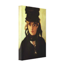 Eduardo Manet - Berthe Morisot Lienzo Envuelto Para Galerías