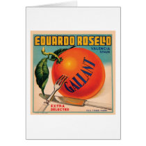 Eduardo Rosello Valencia Spain VIntage Crate Labe cards by vintagegiftmall Eduardo Rosello Valencia Spain VIntage Crate Labe cards
