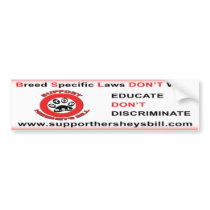 Educate Don't Discriminate Bumpersticker Bumper Stickers