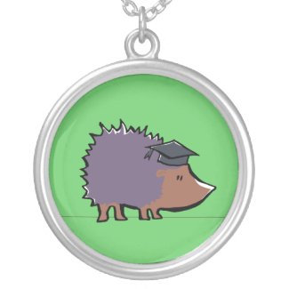 Educated Hedgehog pendants