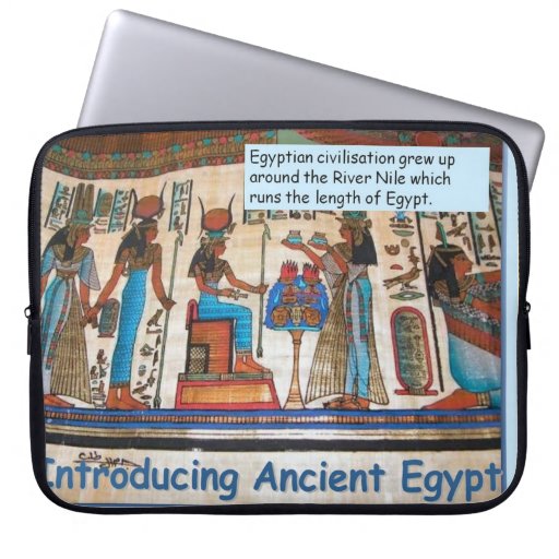 Education, Ancient Egypt Computer Sleeve Zazzle