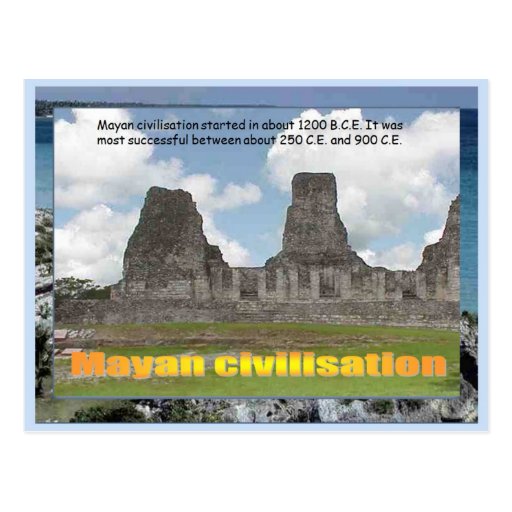 Education, History, Mayan civilization Postcard Zazzle