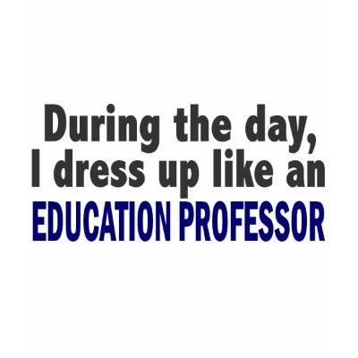 Education Professor During The Day Tank Top