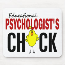 Educational Psychologist’s Chick mousepads by professiongifts Educational Psychologist’s Chick mousepads