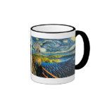 Edvard Meets Vincent Coffee Mugs