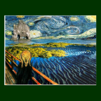Edvard Meets Vincent postcards