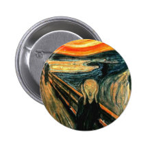 Edvard Munch - Scream Buttons