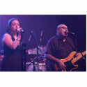 Edward and Cassandra Live on Stage photo sculptures