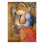 Edward Burne-Jones - An Angel Playing a Flageolet Cards