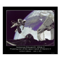Edward H. White II - Floating out of Gemini 4 posters by Space_Exploration Edward H. White II - Floating out of Gemini 4 posters