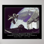 Edward H. White II - Floating out of Gemini 4 Poster