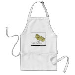 Edward Lear's Light Green Bird Aprons