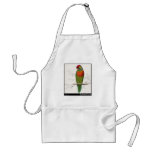 Edward Lear's Variegated Parakeet Apron