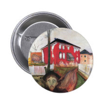 Edward Munch Art Painting Pin