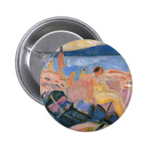 Edward Munch Art Painting Pin