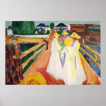 Edward Munch Art Painting Posters