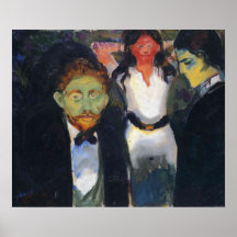 Edward Munch Art Painting Posters