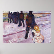 Edward Munch Art Painting Print