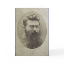 Edward (Ned) Kelly, age 25 cards