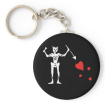 Edward Teach aka Blackbeard keychain