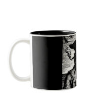 Edward Teach Portrait mugs by PirateTavern Edward Teach Portrait mugs