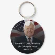 Edward (Ted) Kennedy - In Memorium Key Ring keychains by inauguration_2009 Edward (Ted) Kennedy - In Memorium Key Ring keychains
