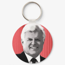 Edward (Ted) Kennedy - In Memorium - Key Ring keychains by inauguration_2009 Edward (Ted) Kennedy - In Memorium - Key Ring keychains