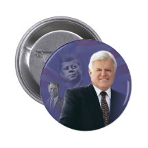 Edward (Ted) Kennedy - In Memorium Pinback Buttons