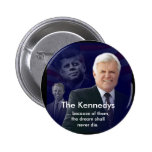 Edward (Ted) Kennedy with Jack and Bobby Pin