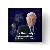 Edward (Ted) Kennedy with Jack and Bobby Pin buttons by inauguration_2009 Edward (Ted) Kennedy with Jack and Bobby Pin buttons
