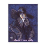 EDWARDIAN LADY POST CARD