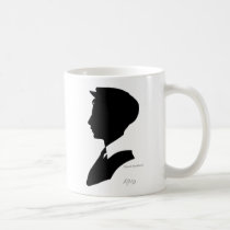 Edwardian Silhouette Coffee Mug