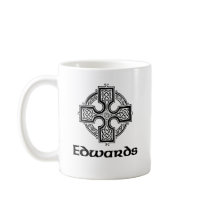 Edwards Celtic Cross mugs by NameGame Edwards Celtic Cross mugs