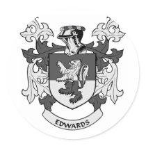 EDWARDS Coat of Arms stickers