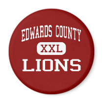 Edwards County - Lions - High - Albion Illinois magnets