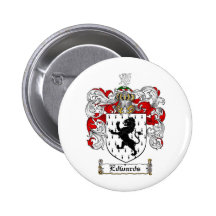 EDWARDS FAMILY CREST -  EDWARDS COAT OF ARMS BUTTONS