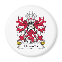Edwards Family Crest Magnets