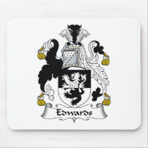 Edwards Family Crest mousepads